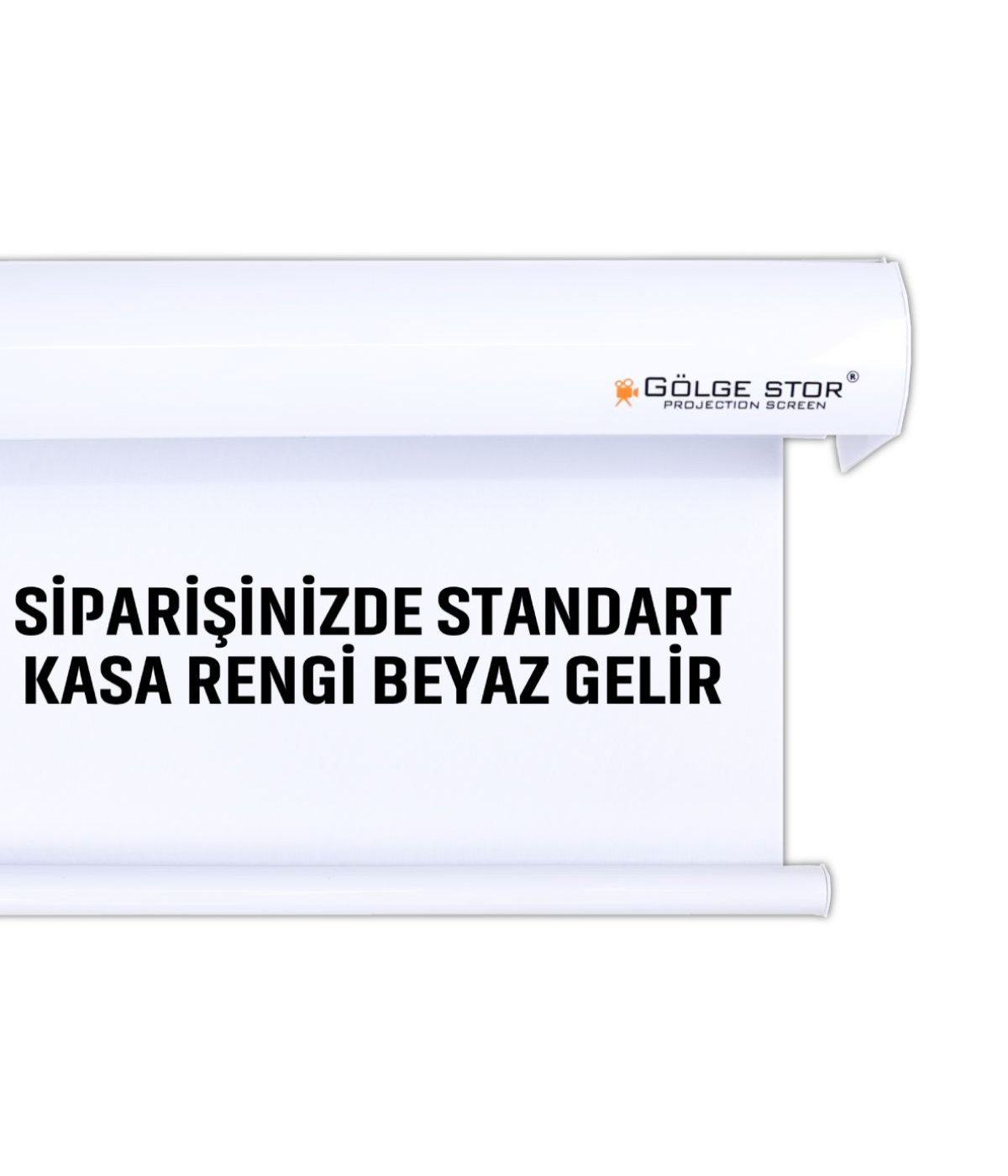 Motorlu En 290 cm Boy 200 cm Yeni Akıllı Kumaş Teknolojisi Işık Geçirmez Projeksiyon Perdesi