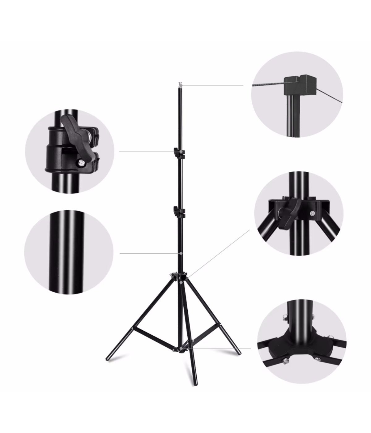Tripod Ayaklı En 150 cm Boy 95 cm Yeni Akıllı Kumaş Teknolojisi Işık Geçirmez Projeksiyon Perdesi