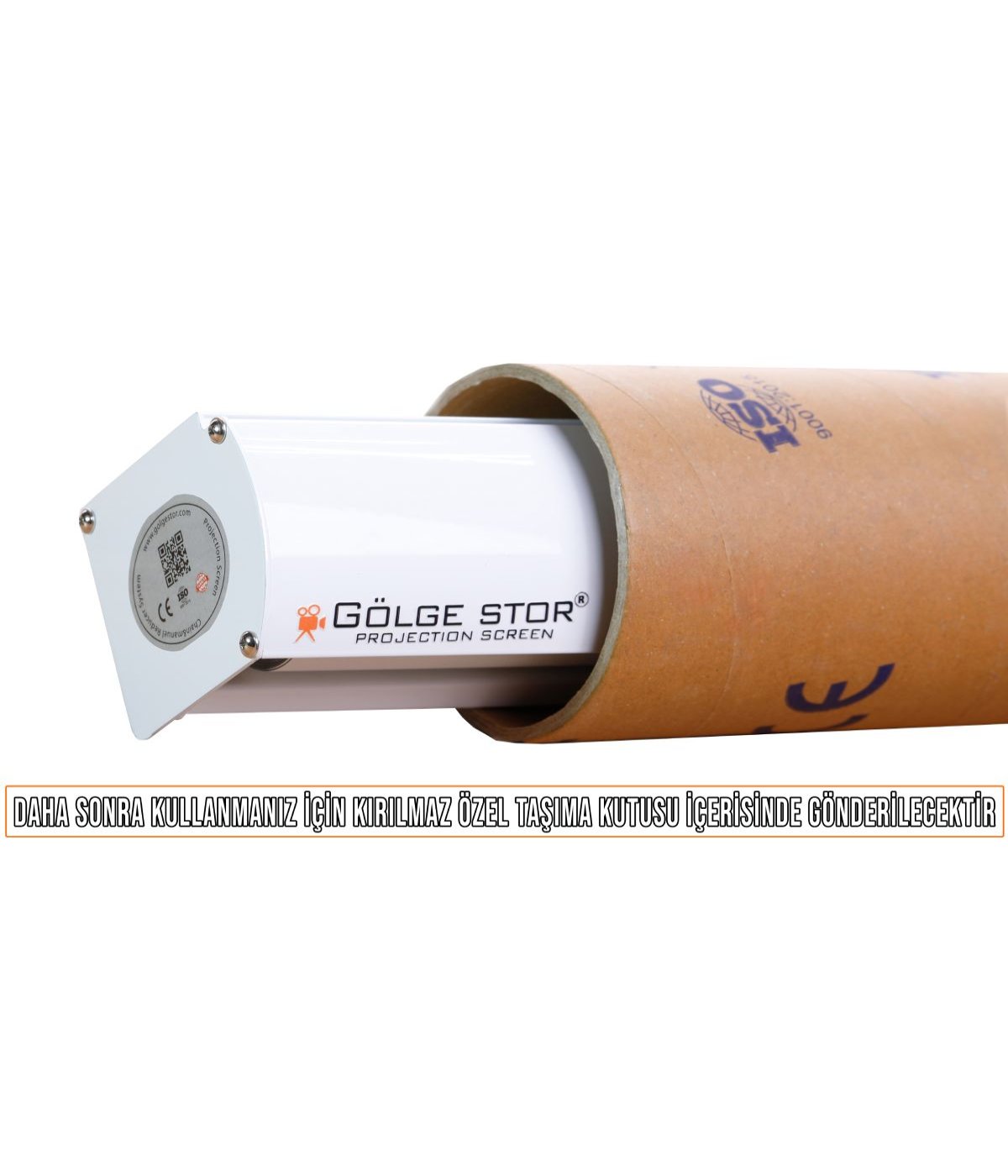 Motorlu En 290 cm Boy 200 cm Yeni Akıllı Kumaş Teknolojisi Işık Geçirmez Projeksiyon Perdesi